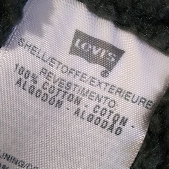 Levi's Jacket Size Small Button Front Sherpa lined - Picture 8 of 12